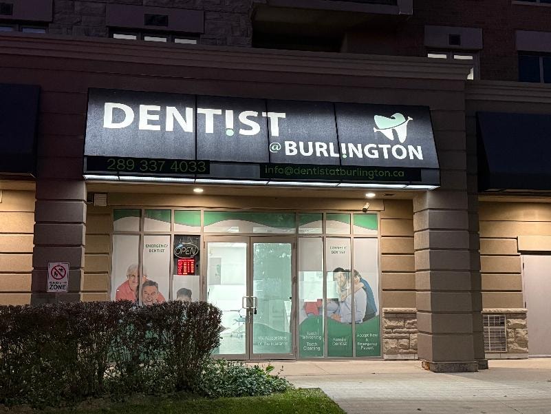 Dentist @ Burlington clinic exterior