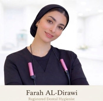 Farah Al-Dirawi, Registered Dental Hygienist — Burlington Dentist at Dentist @ Burlington